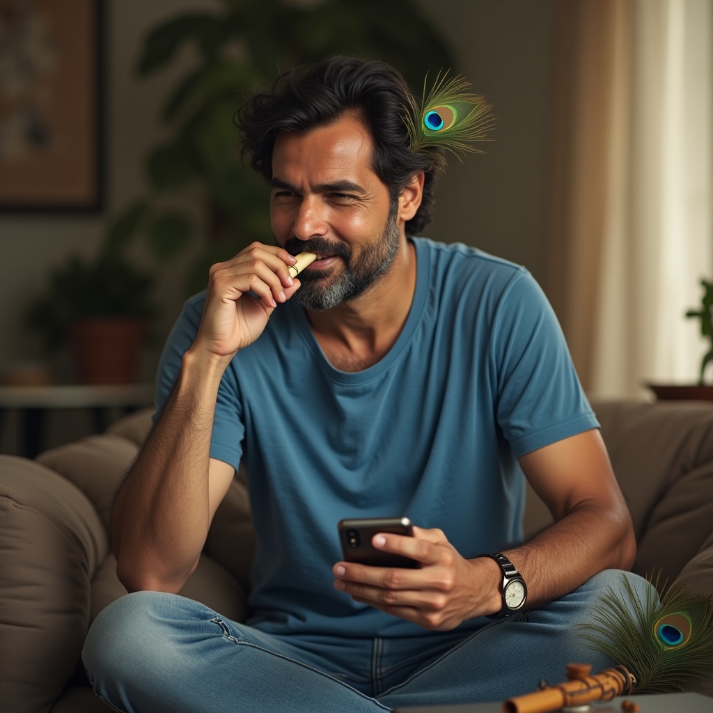 Two people in conversation, one listening deeply with hands open, warm light between them, a sense of honesty in the air