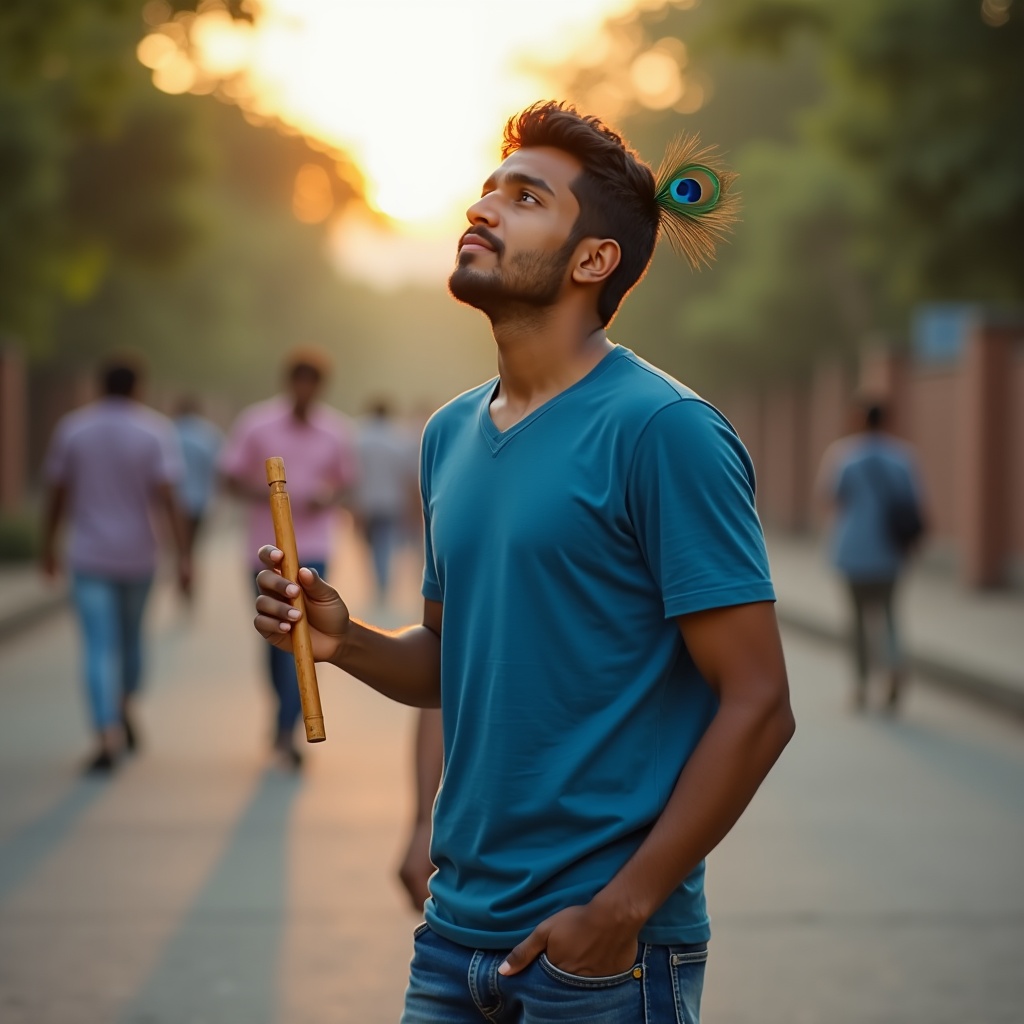 A person breaking free from chains made of social media notifications, to-do lists, and calendar alerts — stylized, modern