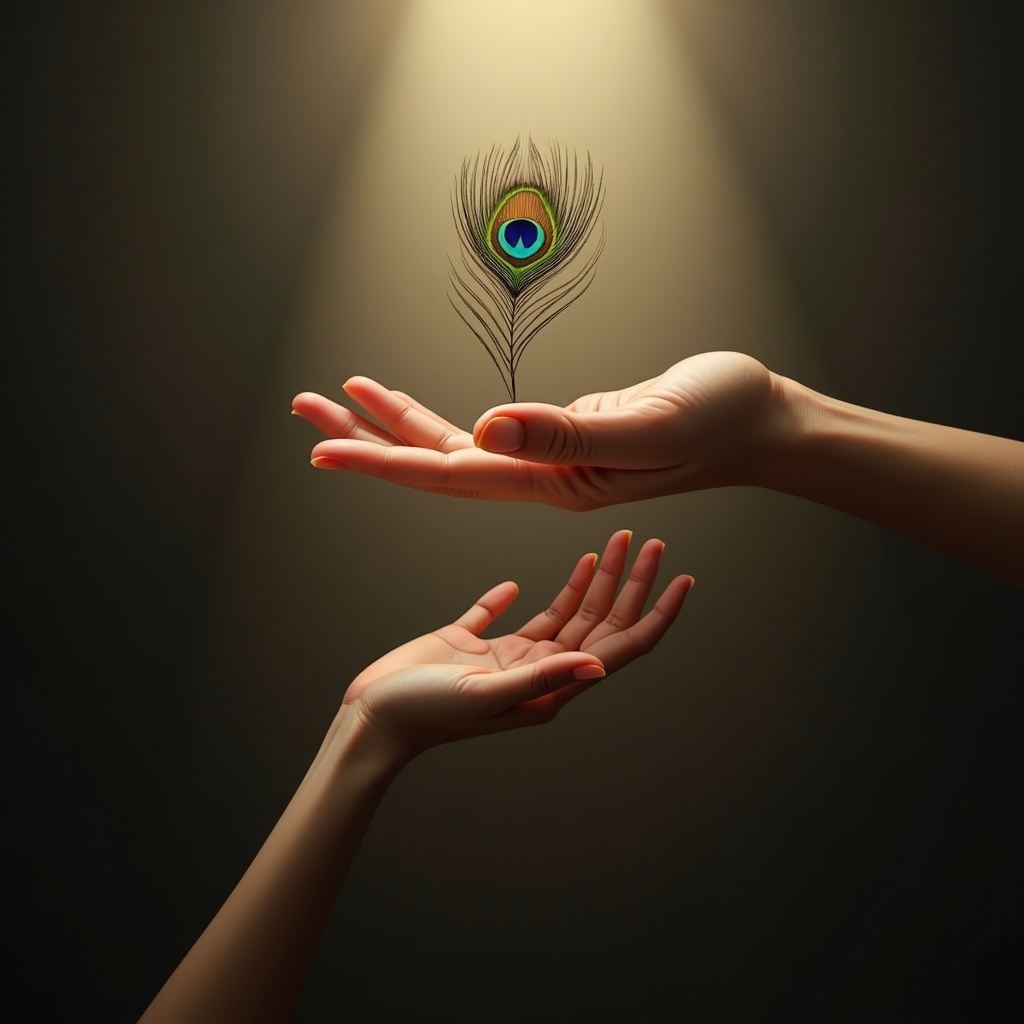 Two rivers merging into one, seen from above, symbolising paths converging into the same ocean