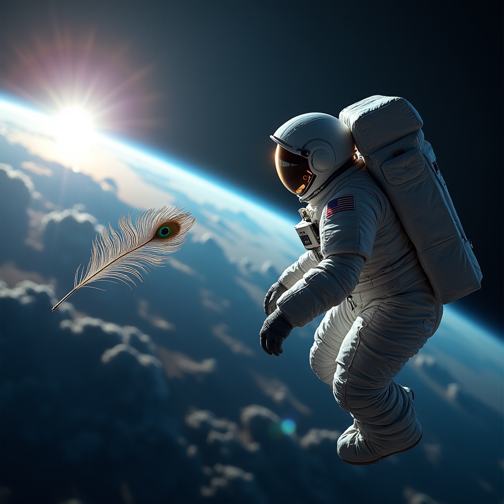 The entire universe — galaxies, forests, oceans, cities — contained within a single colossal form, infinite patterns nested inside one another